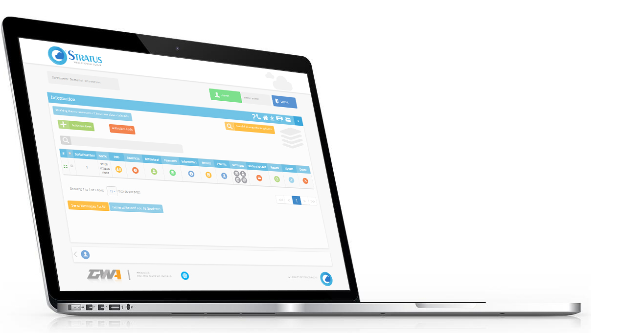 Managing students’ registries